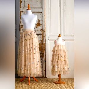 Ele Story Mommy and Me Matching Princess Outfits Womens size M/Girls size 8/9